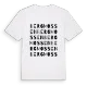 Bergmossen ordlek t-shirt