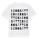 Bergsätter ordlek t-shirt