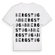 Bergstugan ordlek t-shirt