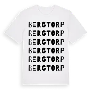 Bergtorp ordlek t-shirt – ekologisk bomull t-shirt från Pinshirt