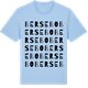 Blue Soul t-shirt med Bersebo ordlek t-shirt