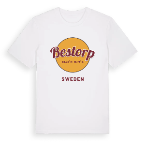 Bestorp cirkel t-shirt – ekologisk bomull t-shirt från Pinshirt