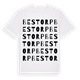 Bestorp ordlek t-shirt