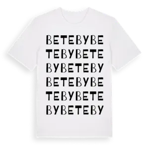Beteby ordlek t-shirt – ekologisk bomull t-shirt från Pinshirt