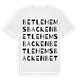 Betlehemsbacken ordlek t-shirt