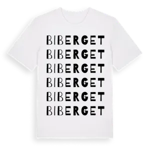 Biberget ordlek t-shirt – ekologisk bomull t-shirt från Pinshirt