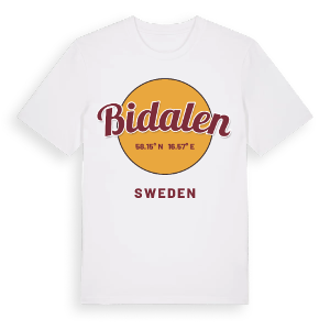 Bidalen cirkel t-shirt – ekologisk bomull t-shirt från Pinshirt