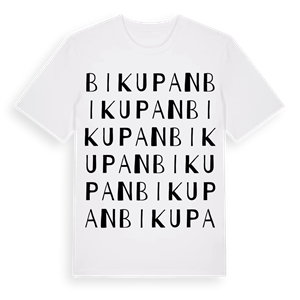 Bikupan ordlek t-shirt – ekologisk bomull t-shirt från Pinshirt