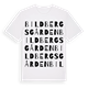 Bildbergsgården ordlek t-shirt