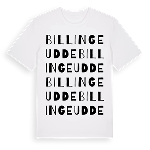 Billinge udde ordlek t-shirt – ekologisk bomull t-shirt från Pinshirt