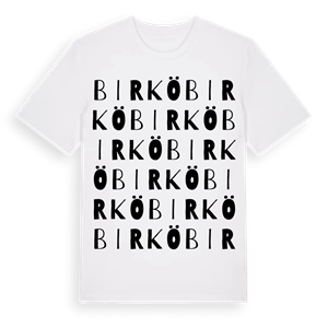 Birkö ordlek t-shirt – ekologisk bomull t-shirt från Pinshirt