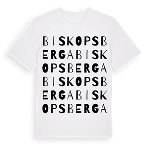 Biskopsberga ordlek t-shirt – ekologisk bomull t-shirt från Pinshirt