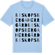 Blue Soul t-shirt med Biskopsberga herrgård ordlek t-shirt
