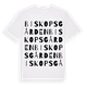Biskopsgården ordlek t-shirt