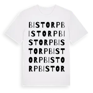 Bistorp ordlek t-shirt – ekologisk bomull t-shirt från Pinshirt