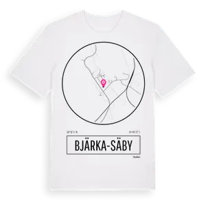 Bjärka-Säby t-shirt – ekologisk bomull t-shirt från Pinshirt