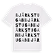 Bjärkstugan ordlek t-shirt
