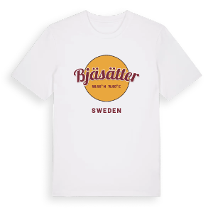 Bjäsätter cirkel t-shirt – ekologisk bomull t-shirt från Pinshirt