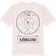 Vintage White t-shirt med Björkalund t-shirt