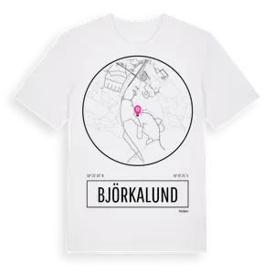 Björkalund t-shirt – ekologisk bomull t-shirt från Pinshirt