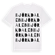 Björkdalen ordlek t-shirt