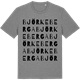 Mid Heather Gray t-shirt med Björkeberga ordlek t-shirt