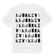 Björkevik ordlek t-shirt