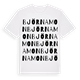 Björnamon ordlek t-shirt