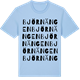 Blue Soul t-shirt med Björnängen ordlek t-shirt
