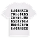 Björnseryd ordlek t-shirt