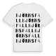 Björnsfall ordlek t-shirt