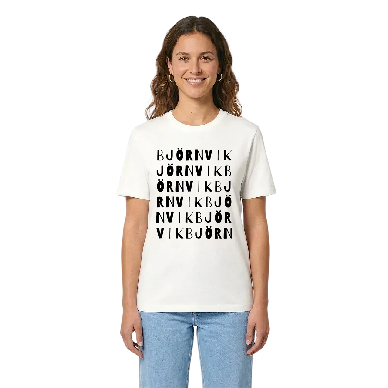 Björnvik ordlek t-shirt i miljö