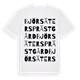 Björsäters prästgård ordlek t-shirt