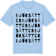 Blue Soul t-shirt med Björsätter ordlek t-shirt