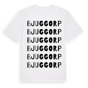 Bjuggorp ordlek t-shirt – ekologisk bomull t-shirt från Pinshirt