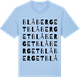 Blue Soul t-shirt med Blåberget ordlek t-shirt