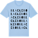Blue Soul t-shirt med Blackebo ordlek t-shirt