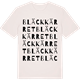 Vintage White t-shirt med Bläckkärret ordlek t-shirt