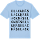 Blue Soul t-shirt med Blacknäs ordlek t-shirt