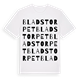 Bladstorpet ordlek t-shirt