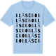 Blue Soul t-shirt med Bläsebo ordlek t-shirt