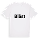 Blåst fetstil t-shirt
