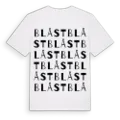 Blåst ordlek t-shirt