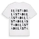 Blästad ordlek t-shirt