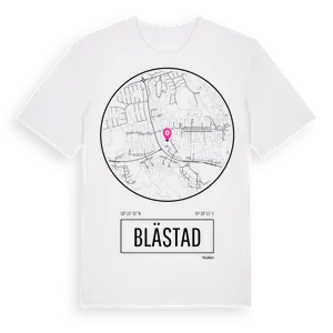 Blästad t-shirt – ekologisk bomull t-shirt från Pinshirt