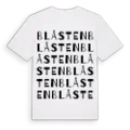 Blåsten ordlek t-shirt