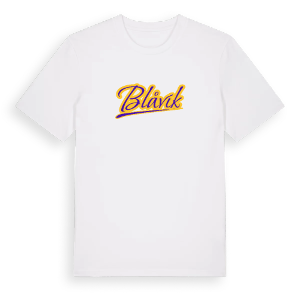 Blåvik baseball t-shirt – ekologisk bomull t-shirt från Pinshirt