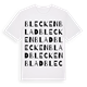 Bleckenblad ordlek t-shirt