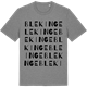 Mid Heather Gray t-shirt med Blekinge ordlek t-shirt