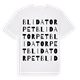 Blidatorpet ordlek t-shirt